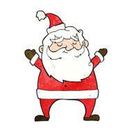 jolly santa cartoon N40