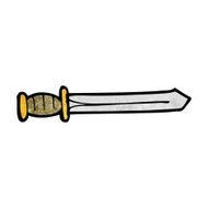 Cartoon Sword N111