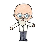 cartoon genius scientist N28