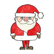 cartoon happy santa claus N39
