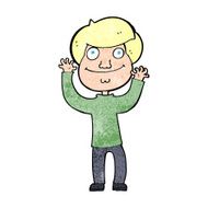 cartoon happy boy N327