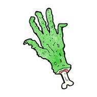 Cartoon Zombie Hand N42