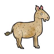 Cartoon Mule N15