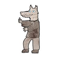 cartoon funny werewolf N24