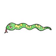 cartoon hissing snake N59
