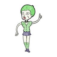 cartoon halloween girl N27