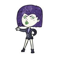 Cartoon Vampire Girl N315