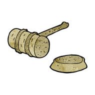 Cartoon Gavel N20