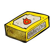 cartoon pack of matches N13