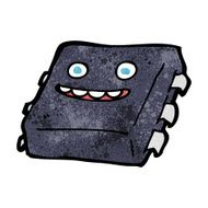 cartoon computer chip N34