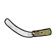 Cartoon Kitchen Knife N44