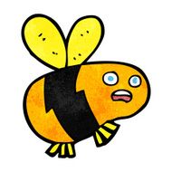 Cartoon Bee N154