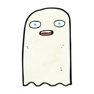 funny cartoon ghost N114