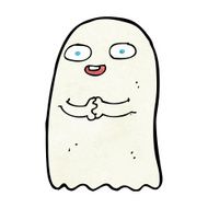 funny cartoon ghost N115