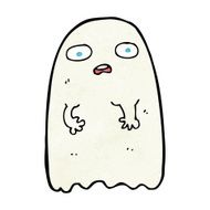 funny cartoon ghost N116