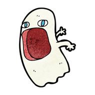 funny cartoon ghost N118