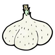 Cartoon Garlic N28