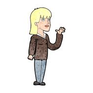 cartoon woman explaining N66