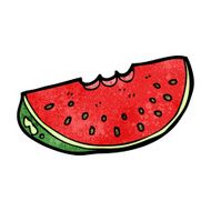 Cartoon Watermelon Slice N15