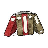 cartoon old books N24