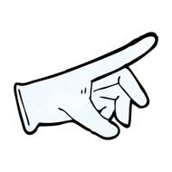 cartoon rubber glove N25