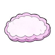 cartoon decorative cloud N52