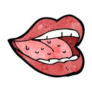 cartoon smiling mouth N4