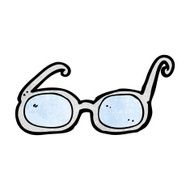Cartoon Glasses N59