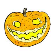 cartoon spooky pumpkin N31
