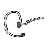cartoon call center headset N13