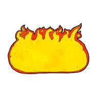 cartoon fire border N15