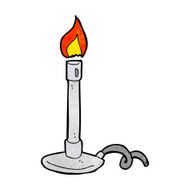 cartoon bunsen burner N16
