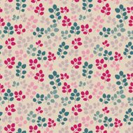 Seamless texture with flowers Endless floral pattern N9