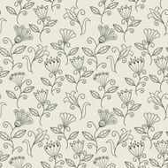 Seamless texture with flowers Endless floral pattern N19