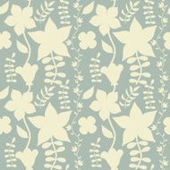 Seamless texture with flowers Endless floral pattern N34