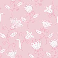 Seamless texture with flowers Endless floral pattern N37