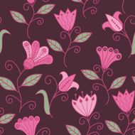 Seamless texture with flowers Endless floral pattern N38