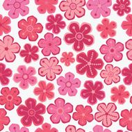 Seamless texture with flowers Endless floral pattern N54