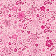 Seamless texture with flowers Endless floral pattern N74