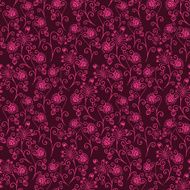 Seamless texture with flowers Endless floral pattern N83