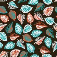 Seamless leaf pattern N5