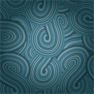 colorful seamless abstract hand-drawn pattern waves background N44