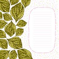 Flower background Floral vector card N5