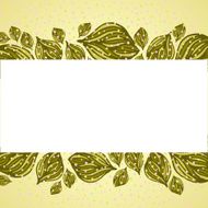 Flower background Floral vector card N6