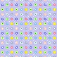 Childish Floral seamless pattern