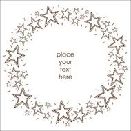 Stars border frame N2