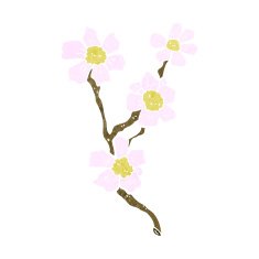 Cartoon Flowers N99
