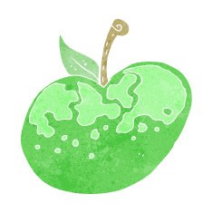 Cartoon Apple N173