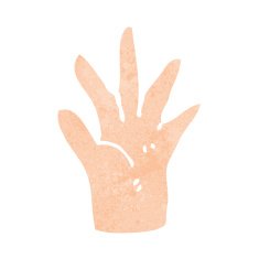 cartoon hand symbol N52