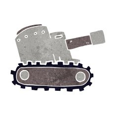 cartooon army tank N9
